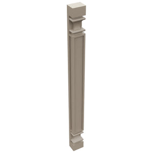 Fabuwood Oyster PP-W39 Wall Pilaster, Top View