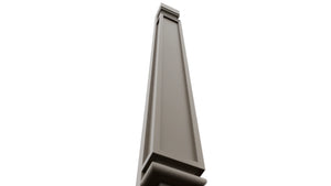 Fabuwood Oyster PP-W39 Wall Pilaster, Detail View