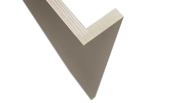 Fabuwood Oyster REP3 Panel, Detail View