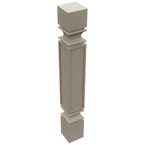 Fabuwood Oyster SP36 Base Post, Top View