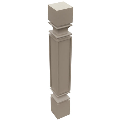 Fabuwood Oyster SP36 Base Post, Top View