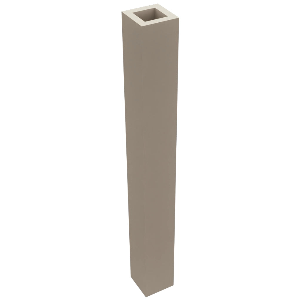 Fabuwood Oyster SQP36 Base Post, Top View