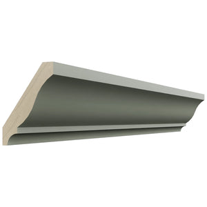 Fabuwood Pistachio Green CM-6 Molding, Front View
