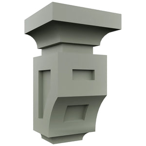 Fabuwood Pistachio Green CMS Corbel, Front View