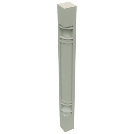 Fabuwood Pistachio Green CP36 Base Post, Top View