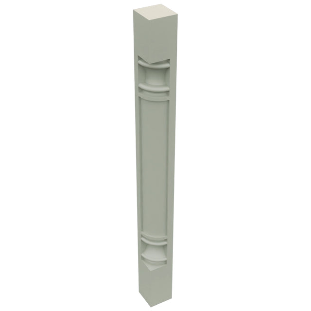 Fabuwood Pistachio Green CP36 Base Post, Top View