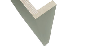 Fabuwood Pistachio Green DWR3 Panel, Detail View