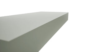 Fabuwood Pistachio Green FLS24 Wall Floating Shelf, Detail View