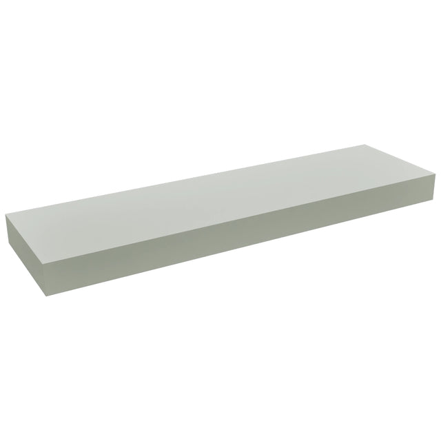 Fabuwood Pistachio Green FLS36 Wall Floating Shelf, Front View