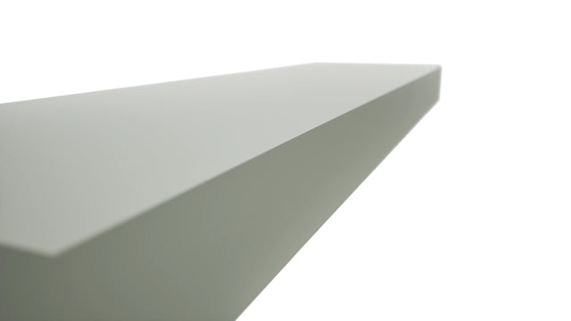 Fabuwood Pistachio Green FLS36 Wall Floating Shelf, Detail View