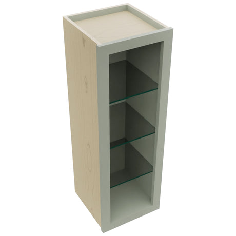 Fabuwood Pistachio Green NDW1236 Wall Standard No Door Cabinet, Top View
