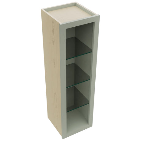 Fabuwood Pistachio Green NDW1242 Wall Standard No Door Cabinet, Top View