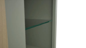 Fabuwood Pistachio Green NDW1530 Wall Standard No Door Cabinet, Detail View