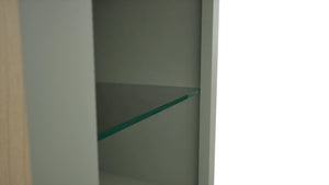 Fabuwood Pistachio Green NDW1536 Wall Standard No Door Cabinet, Detail View