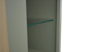 Fabuwood Pistachio Green NDW1542 Wall Standard No Door Cabinet, Detail View