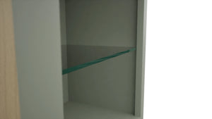 Fabuwood Pistachio Green NDW1830 Wall Standard No Door Cabinet, Detail View