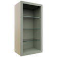 Fabuwood Pistachio Green NDW1836 Wall Standard No Door Cabinet, Front View