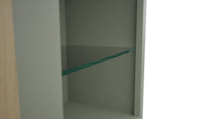 Fabuwood Pistachio Green NDW1839 Wall Standard No Door Cabinet, Detail View