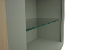 Fabuwood Pistachio Green NDW2430 Wall Standard No Door Cabinet, Detail View