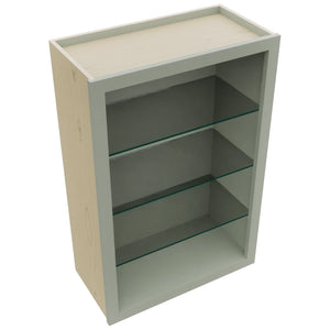 Fabuwood Pistachio Green NDW2436 Wall Standard No Door Cabinet, Top View