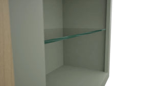 Fabuwood Pistachio Green NDW2442 Wall Standard No Door Cabinet, Detail View