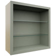 Fabuwood Pistachio Green NDW3030 Wall Standard No Door Cabinet, Front View