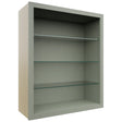Fabuwood Pistachio Green NDW3036 Wall Standard No Door Cabinet, Front View