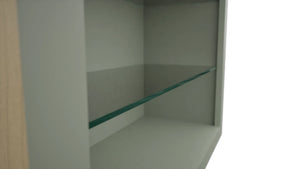 Fabuwood Pistachio Green NDW3036 Wall Standard No Door Cabinet, Detail View