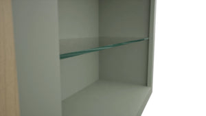 Fabuwood Pistachio Green NDW3042 Wall Standard No Door Cabinet, Detail View