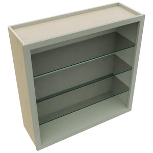 Fabuwood Pistachio Green NDW3636 Wall Standard No Door Cabinet, Top View