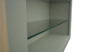 Fabuwood Pistachio Green NDW3636 Wall Standard No Door Cabinet, Detail View