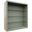 Fabuwood Pistachio Green NDW3639 Wall Standard No Door Cabinet, Front View