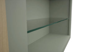 Fabuwood Pistachio Green NDW3639 Wall Standard No Door Cabinet, Detail View