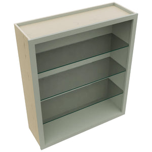 Fabuwood Pistachio Green NDW3642 Wall Standard No Door Cabinet, Top View