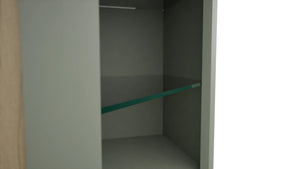Fabuwood Pistachio Green NDWDC2436 Wall Corner Diagonal No Door Cabinet, Detail View