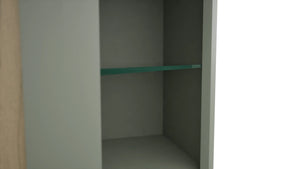 Fabuwood Pistachio Green NDWDC2442 Wall Corner Diagonal No Door Cabinet, Detail View