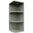 Fabuwood Pistachio Green OE1230 Wall Open End Cabinet, Front View
