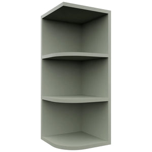 Fabuwood Pistachio Green OE1230 Wall Open End Cabinet, Front View