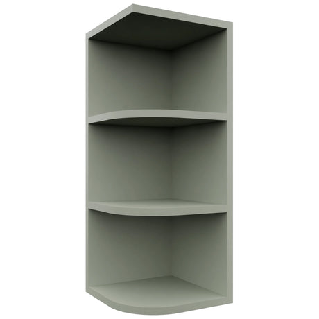 Fabuwood Pistachio Green OE1230 Wall Open End Cabinet, Front View