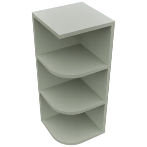 Fabuwood Pistachio Green OE1230 Wall Open End Cabinet, Top View