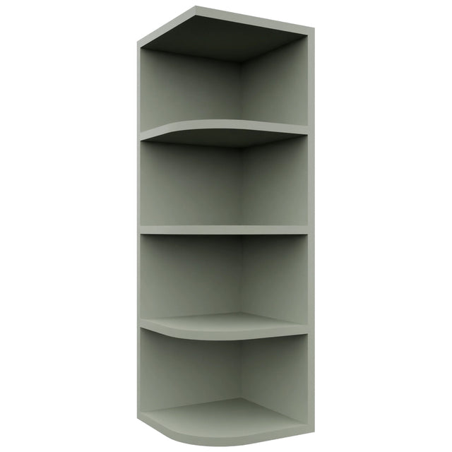 Fabuwood Pistachio Green OE1236 Wall Open End Cabinet, Front View