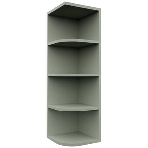 Fabuwood Pistachio Green OE1239 Wall Open End Cabinet, Front View