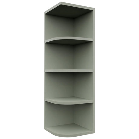 Fabuwood Pistachio Green OE1239 Wall Open End Cabinet, Front View