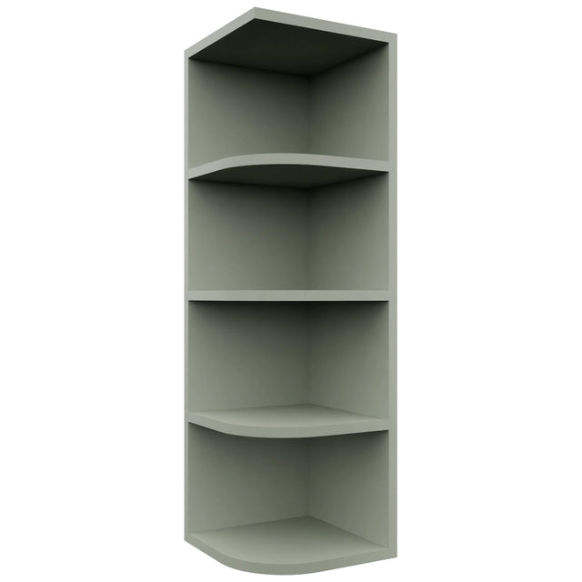 Fabuwood Pistachio Green OE1239 Wall Open End Cabinet, Front View