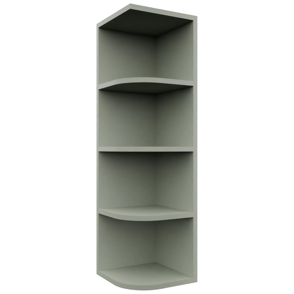 Fabuwood Pistachio Green OE1242 Wall Open End Cabinet, Front View