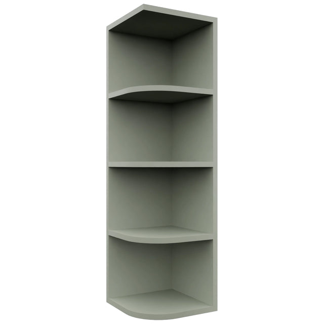 Fabuwood Pistachio Green OE1242 Wall Open End Cabinet, Front View