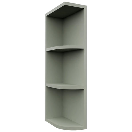 Fabuwood Pistachio Green OEL630 Wall Open End Cabinet, Front View