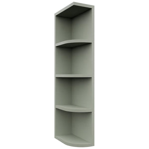 Fabuwood Pistachio Green OEL636 Wall Open End Cabinet, Front View