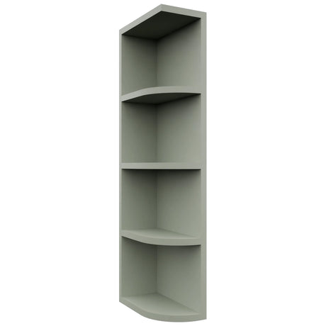 Fabuwood Pistachio Green OEL636 Wall Open End Cabinet, Front View