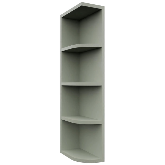 Fabuwood Pistachio Green OEL636 Wall Open End Cabinet, Front View